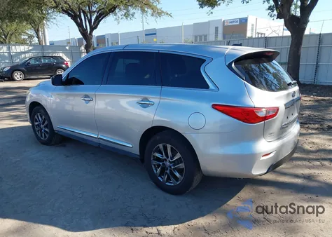2014 Infiniti Qx60 z USA, uszkodzony, nr VIN 5N1AL0MM5EC518356